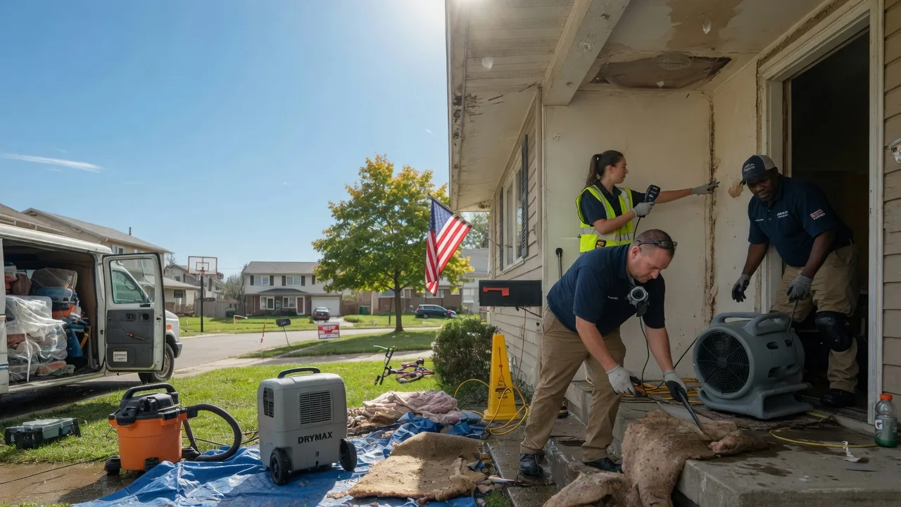Water Damage Restoration in Newhebron, MS near me